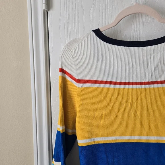 J.Crew Ribbed sweater-dress in stripe - Picture 10 of 13